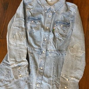 Ivy Leaf Denim Dress, Alpha Kappa Alpha 1908